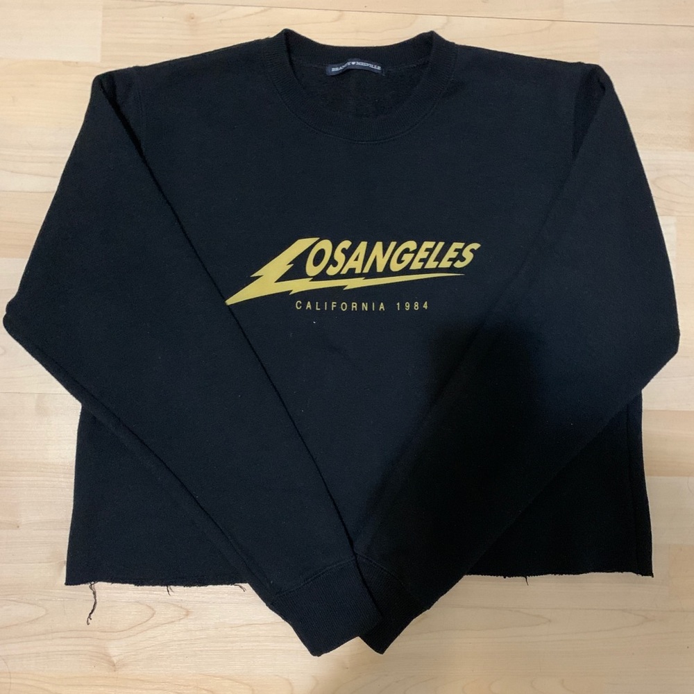 Brandy Melville Lightning Los Angeles Sweatshirt
